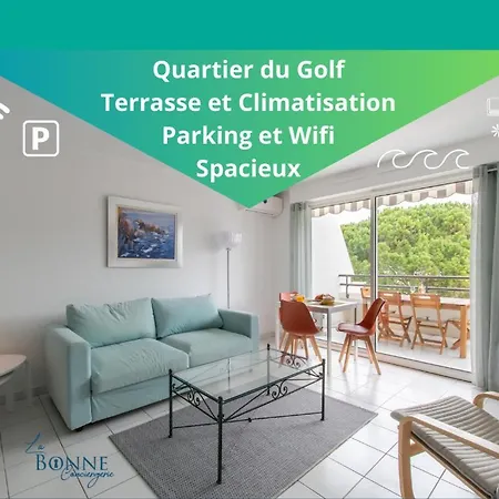 Apartment Et Golf* Clim * Parking * Spacieux * Wifi Fibre * Ponant *
