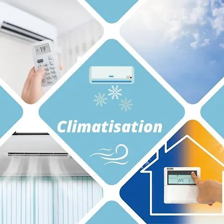 Et Golf* Clim * Parking * Spacieux * Wifi Fibre * Ponant Apartment *
